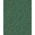 Malachite - Emerald & Black
