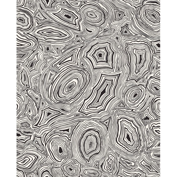 Malachite - White & Black