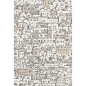 Mediterranea - White & Metallic Gilver