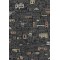 Mediterranea - Charcoal & Metallics