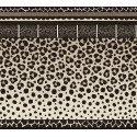 Zulu Border - Linen & Black