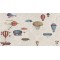 Macchine Volanti (2 roll set) - Stone, Rouge & Blue