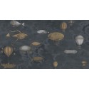 Macchine Volanti (2 roll set) - Slate Blue & Metallics