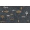 Macchine Volanti (2 roll set) - Slate Blue & Metallics